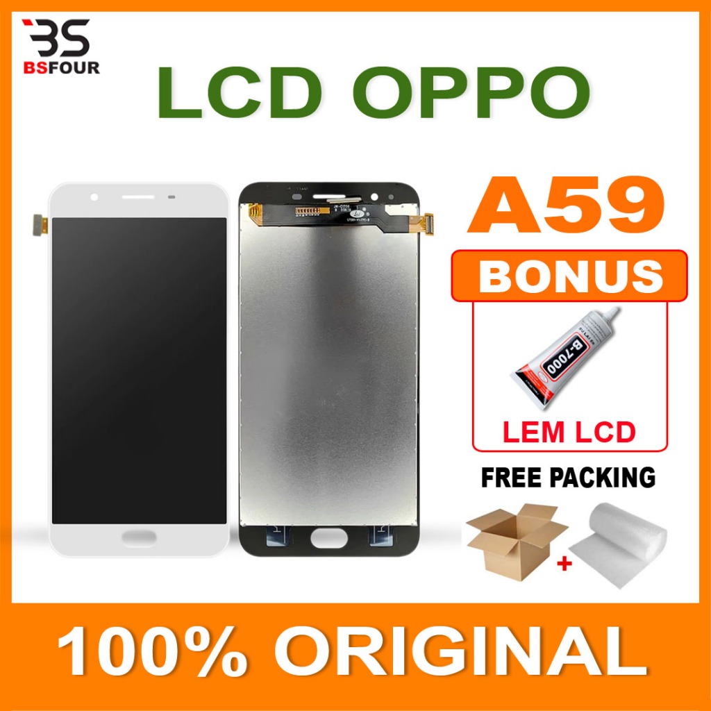 LCD OPPO A59 ORIGINAL FULLSET TOUCHSCREEN