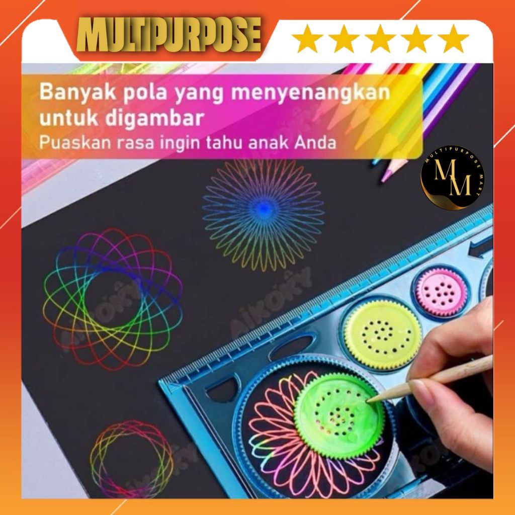 

PENGGARIS SEKOLAH / PENGGARIS ROTARY / PENGGARIS MOTIF BUNGA PATTERN