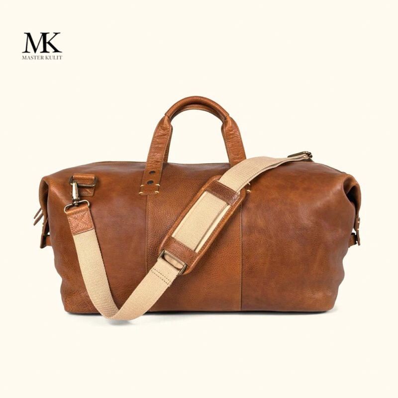 Genuine Leather Travel Bag Vintage Duffel Outdoor Crazy Horse Cowhide Buffalo leather Luggage Sports