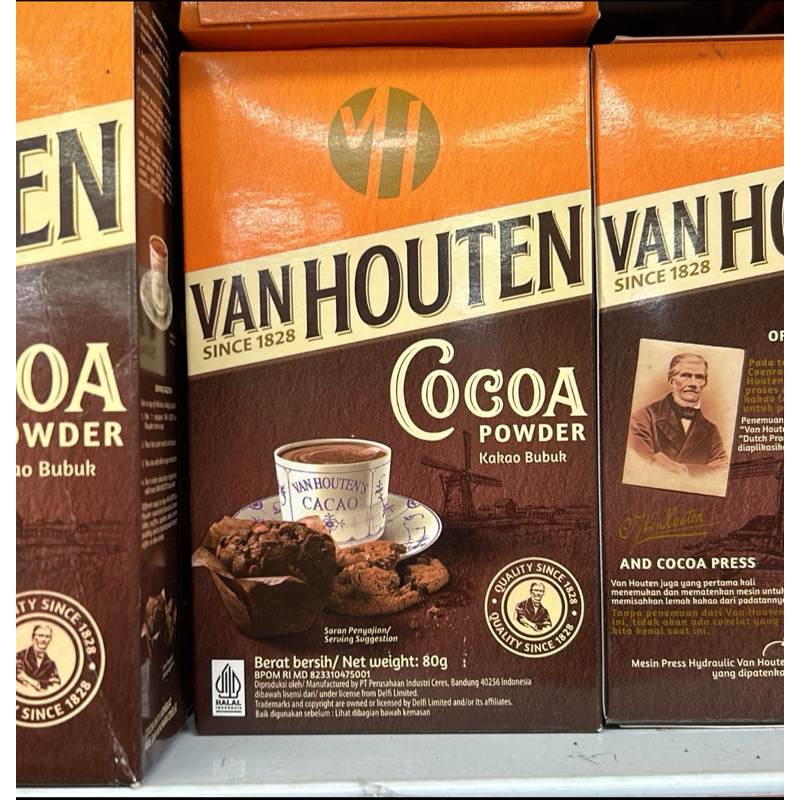 

VanHouten Cocoa Powder bubuk coklat 80gram box