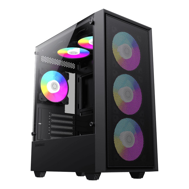 Serbuuuu Gamemax Storm Casing PC Gaming MATX  Casing Komputer Storm MATX