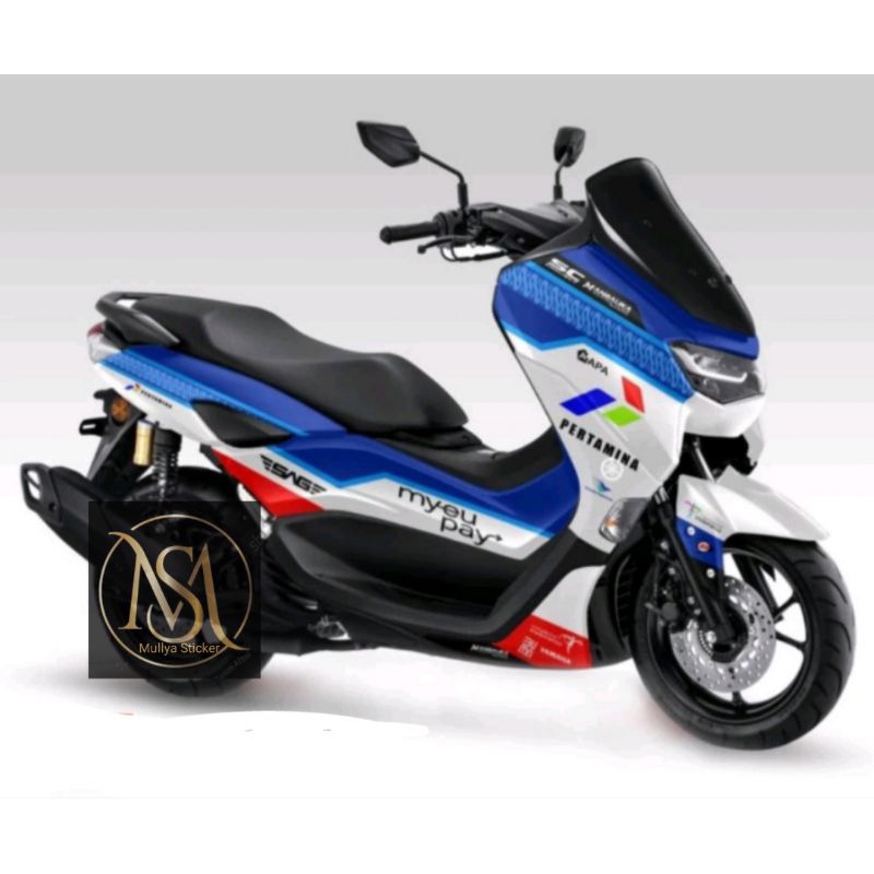 stiker decal all new nmax full body variasi mandalika