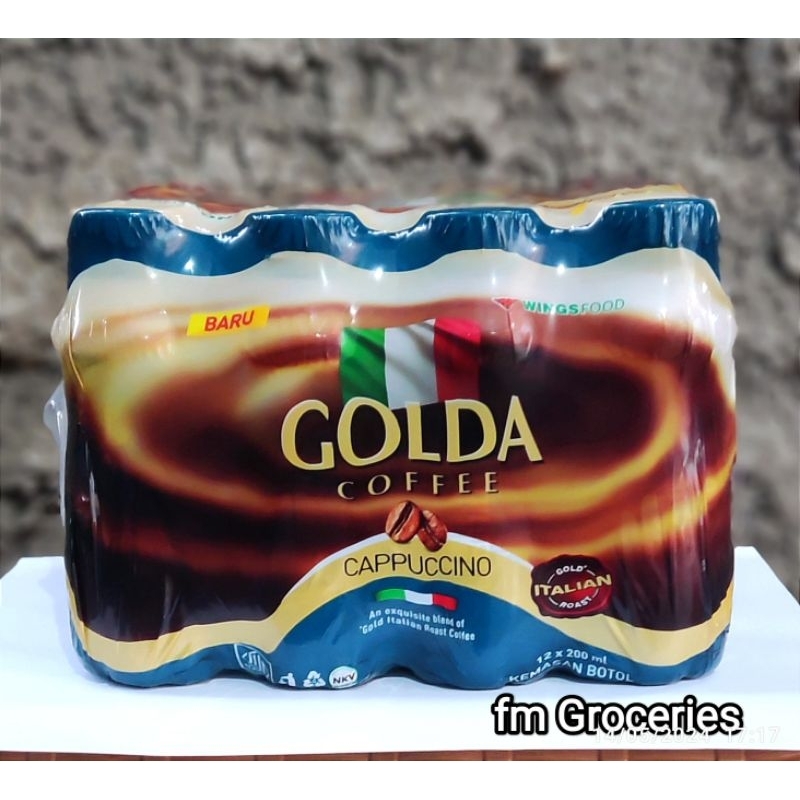 

Golda Coffee 200ml isi 12 botol