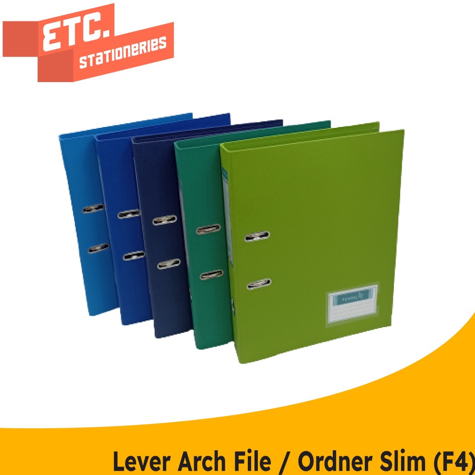 

Diskon Terbaru Penpal Lever Arch File Ordner PP Slim Folio F4 PL43