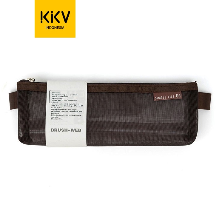 

Update Hari Ini KKV Gimen Mesh Zipper Pencil Case Pouch Pensil Tempat Alat Tulis Kotak Pensil Jaring