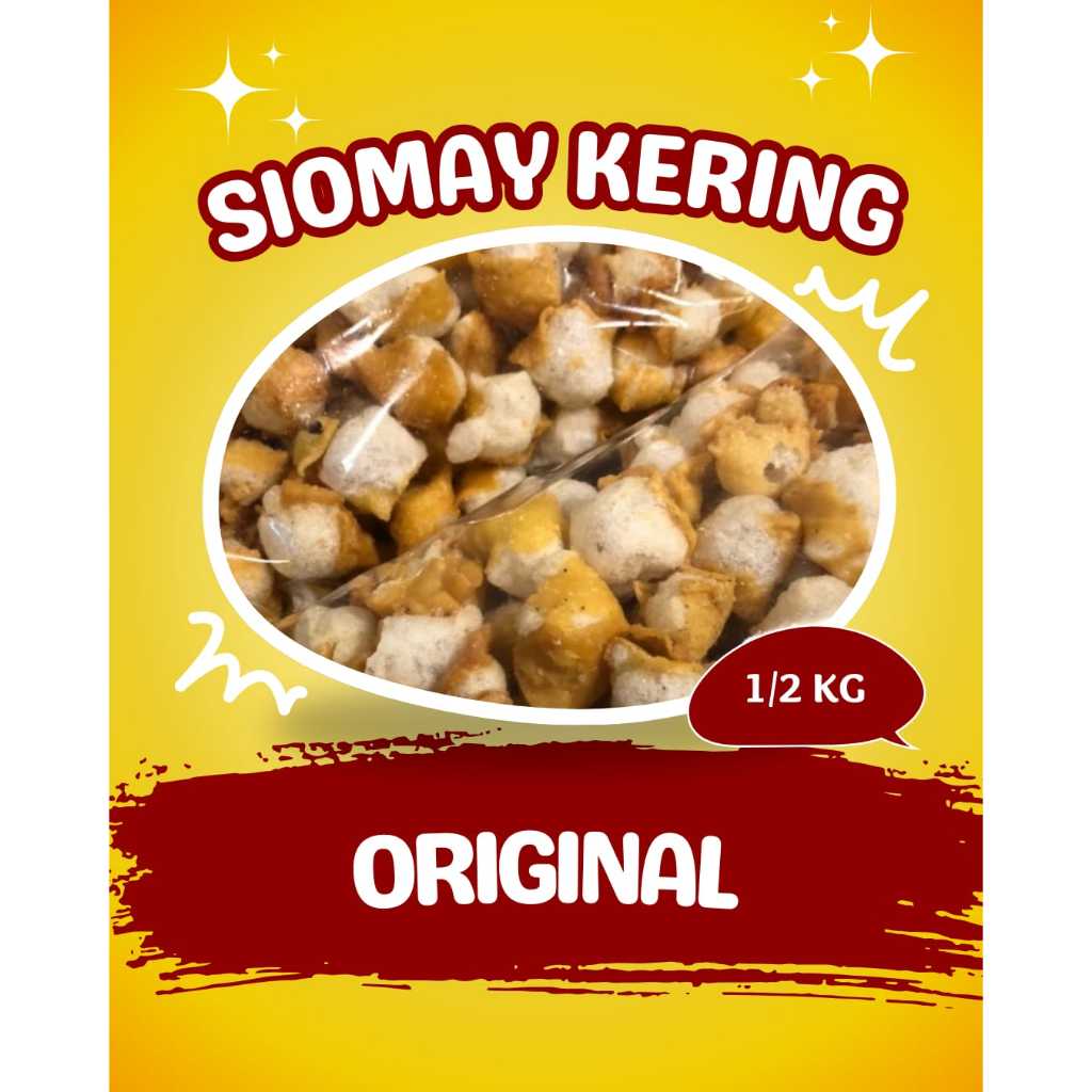 

Siomay kering(1/2kg),siomay mini,siomay kriuk,toping seblak,toping baso aci