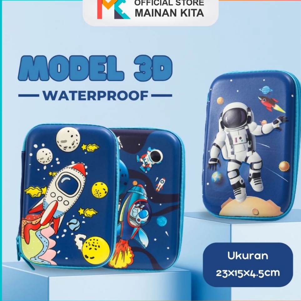 

Hadir Spesial MK912 Kotak Pensil 3D Timbul Besar Motif Karakter
