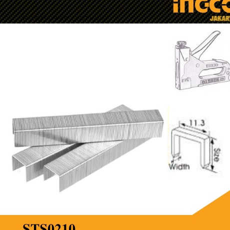 

Diskon Khusus Refill Isi Steples 1mm Stapler HSG145 Staples Tembak INGCO STS21