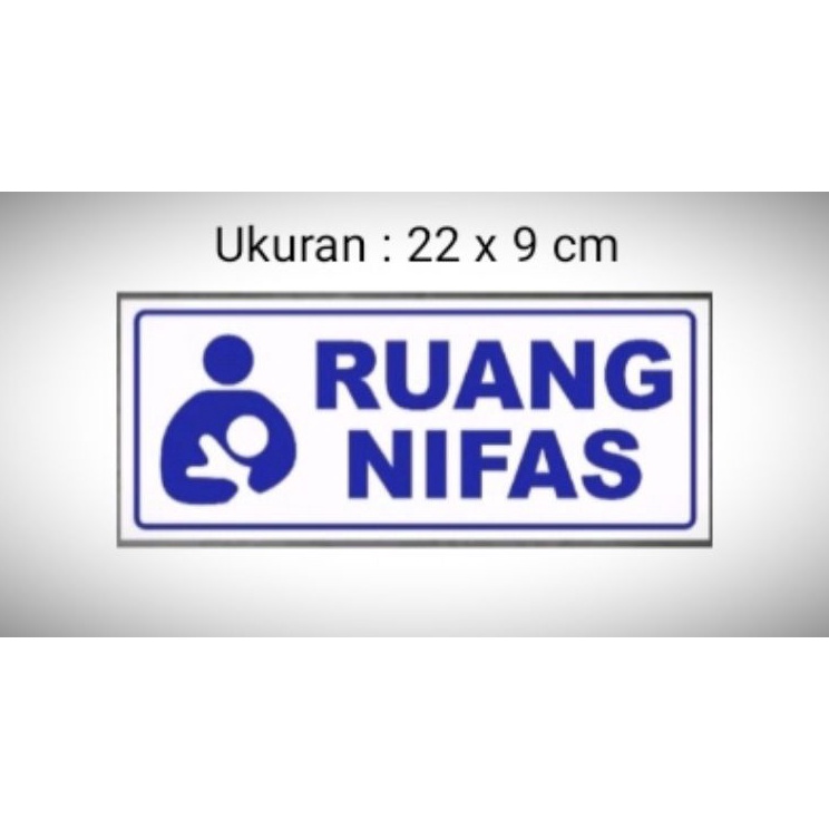 

Stock Limited Sign Ruang Nifas Sign label Acrylic Sign Board Akrilik