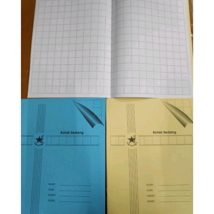 

Langsung Proses Buku tulis kotak sedang 38 lembar 1pak1buku