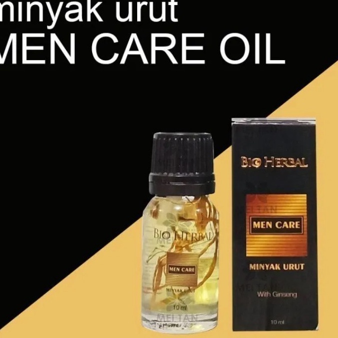 Terbaru Bio Herbal Massage Oil Men Care Pembesar Ukuran Mr P Pria Obat Penambah Durasi BPOM Anti Keb