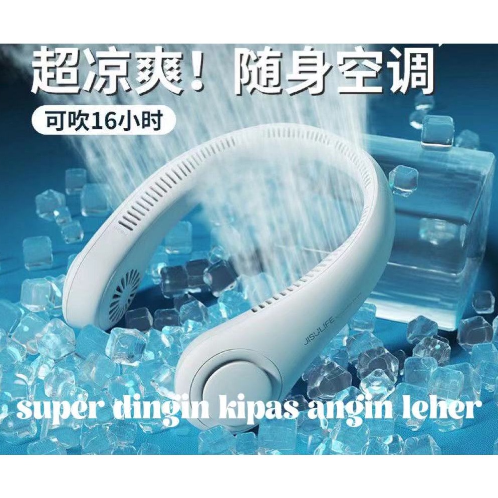 Harga Bagus Kipas Angin Gantung Leher Portable USBKipas angin mini korea Mini Fan Neck Elektrik