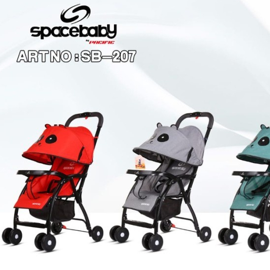 Spacebaby Stroller SB 207 Kareta Dorong Bayi - Stroller Bayi