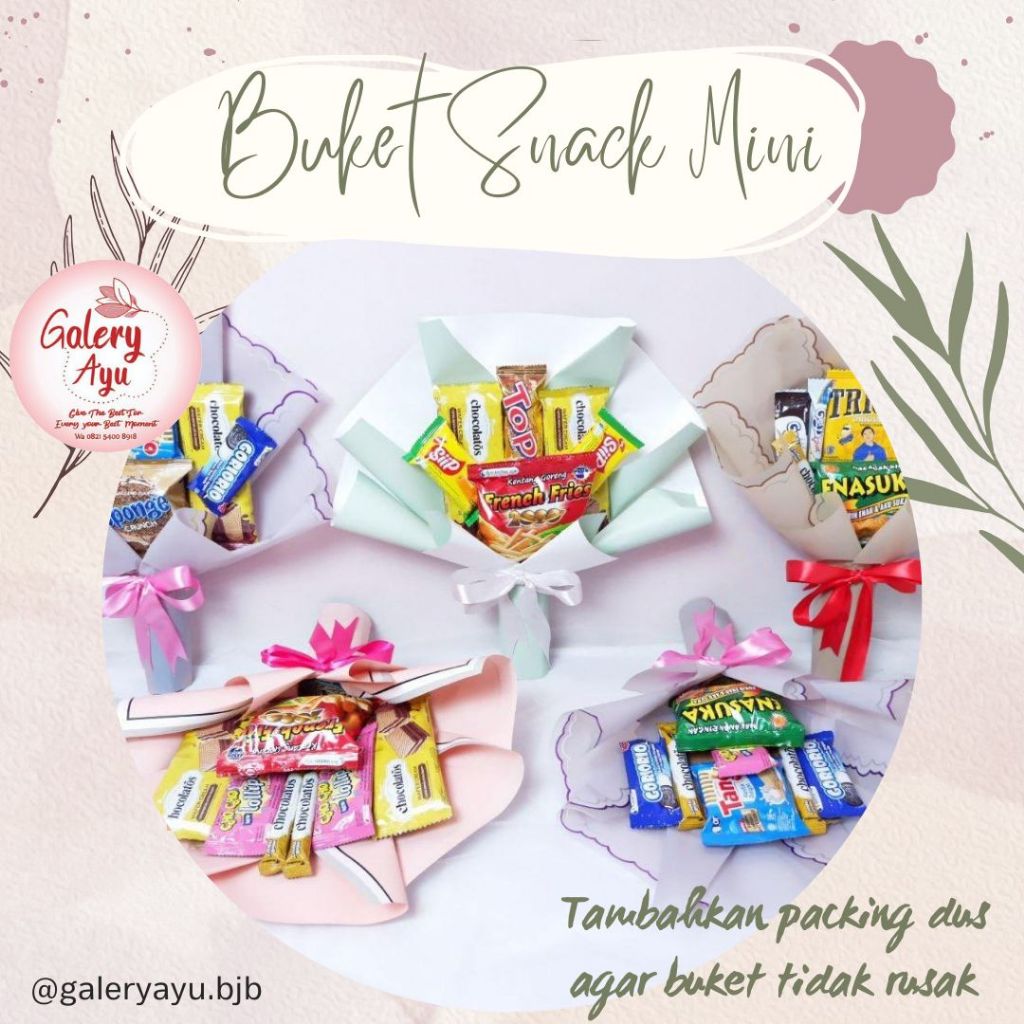 

Buket Snack Mini/ Snack Bouquet Mini