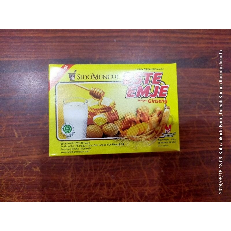 

SIDO MUNCUL MINUMAN ESTE EMJE 5s 30gr