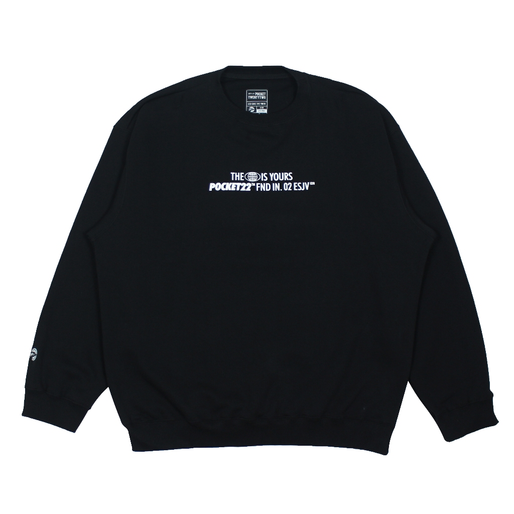 POCKET22 HOODIE SW CN 409 CYBERRO HITAM - PRIA / WANITA TERBARU CASUAL STREET SYTLE