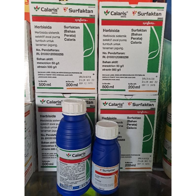 CALARIS 550 SC 500 ml,HERBISIDA SISTEMIK SELEKTIF ,OBAT RUMPUT KHUSUS PADA BUDIDAYA JAGUNG