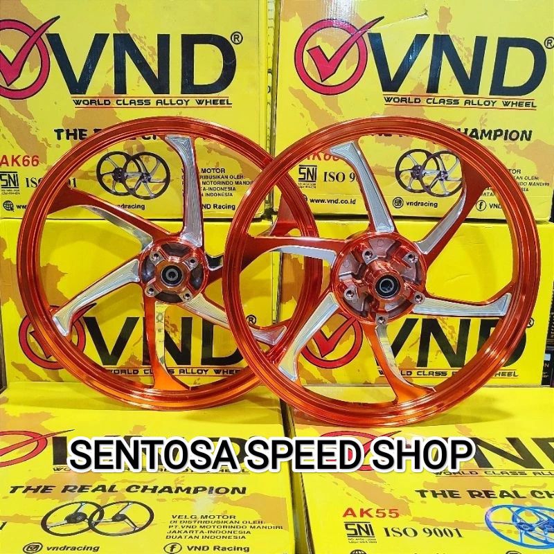 VND VELG AK-66 F: 1.60x17 & R: 1.60x17 MX KING