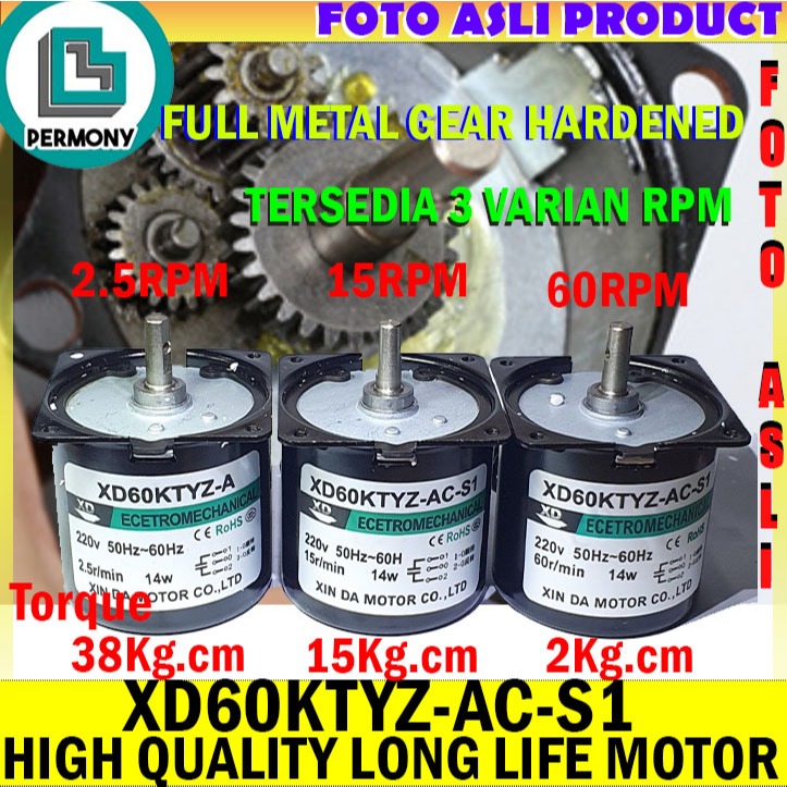 60KTYZ XD60KTYZ dinamo motor gearbox gear box high quality