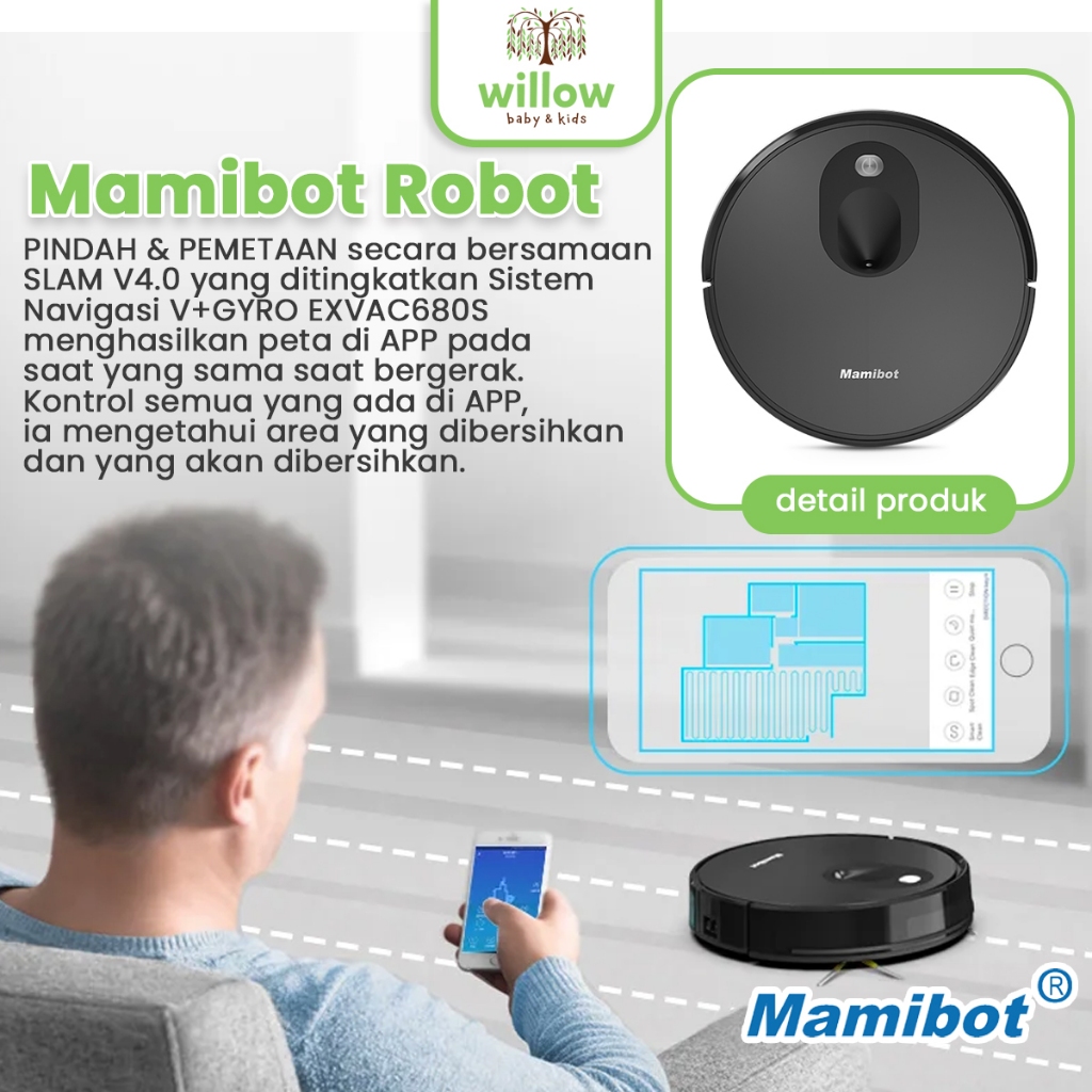 Vacuum Cleaner - Mamibot Robot