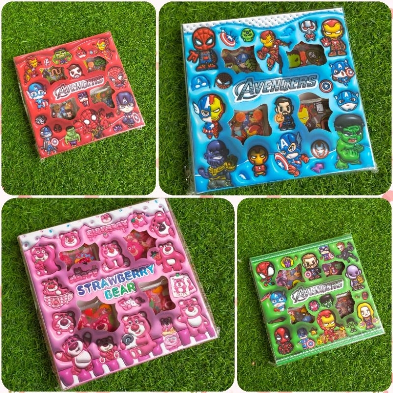 

stikcer karakter anak/stiker harga per pack/stikcer mainan anak isi 100
