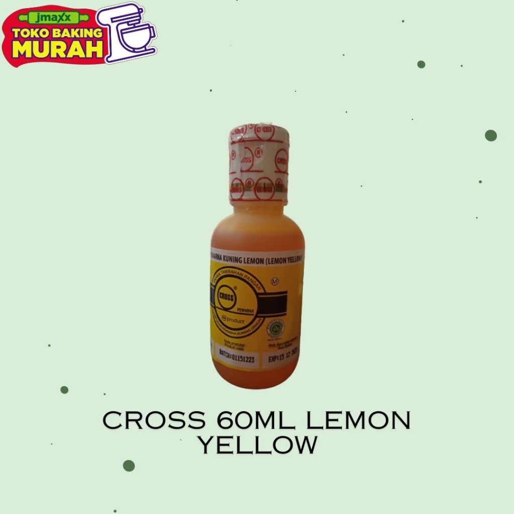 

CROSS 60ML LEMON YELLOW