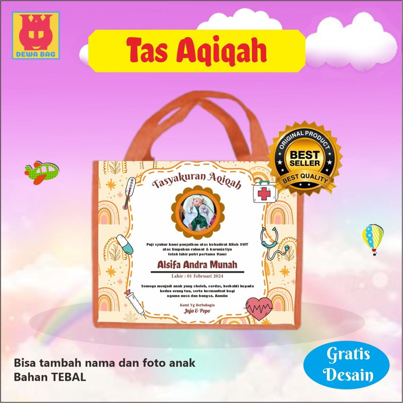

TAS AQIQAH / TAS KHITAN/ TAS SOUVENIR CUSTOM