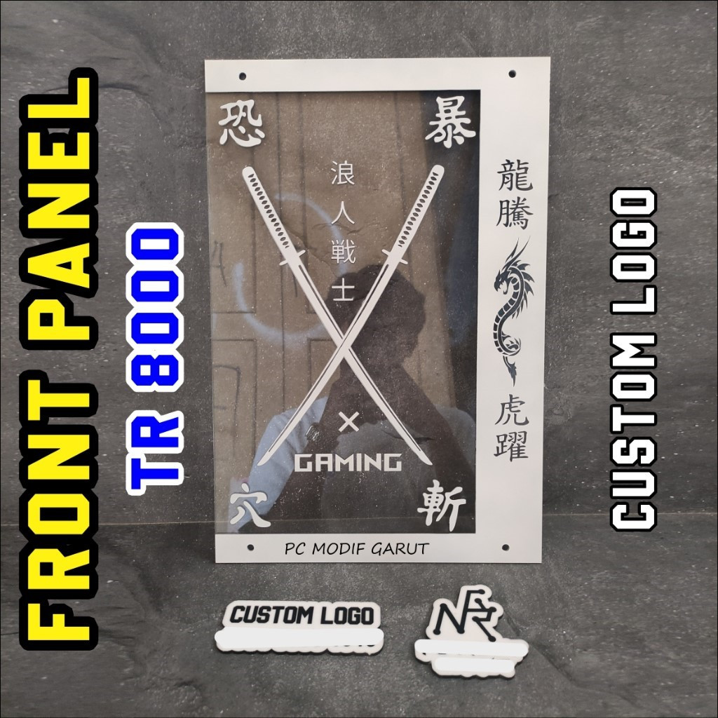 FRONT PANEL TR8000 CUSTOM LOGO