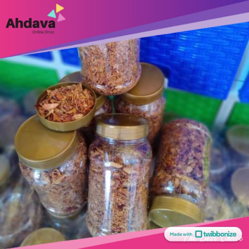 

Bawang Goreng Kemasan Toples Kurleb 200 Gram