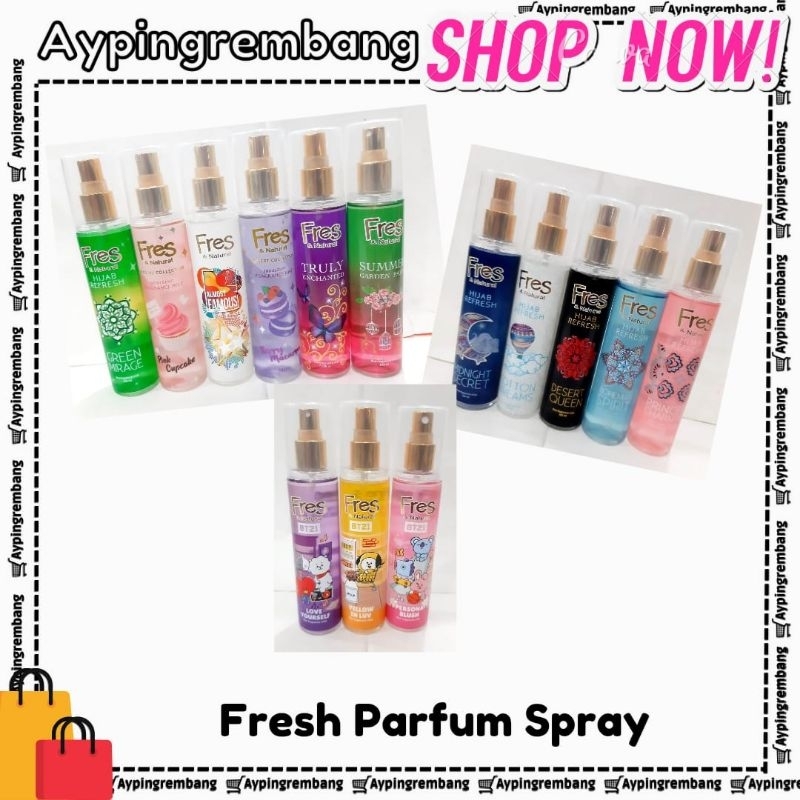Fresh & Natural Body Mist 100ml