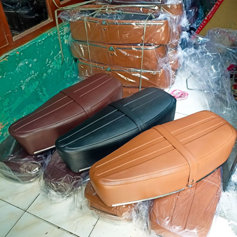 Jok panjang jok single piaggio embos pts sepcial darling smallframe