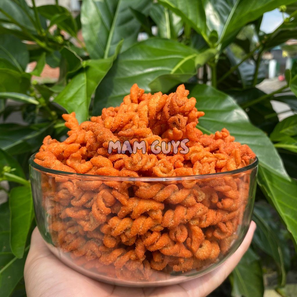 

MAKARONI SPIRAL BALADO DAUN JERUK (100G)