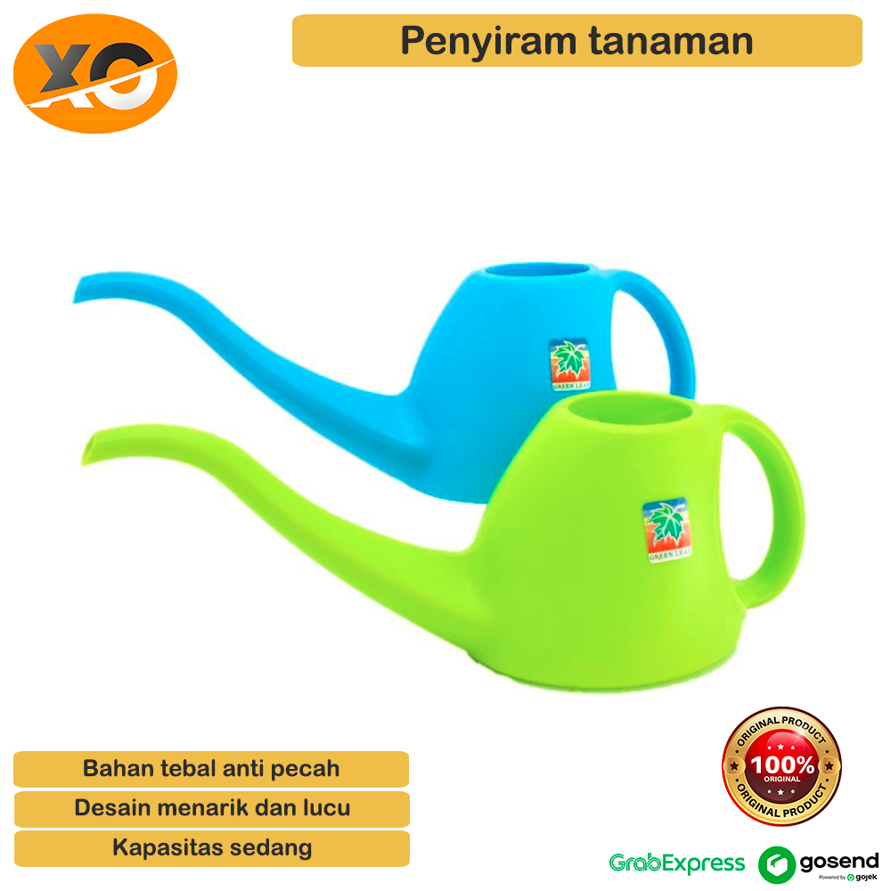 Alat Penyiram Tanaman Green Leaf Pot Siram Gembor Teko Siram Bunga