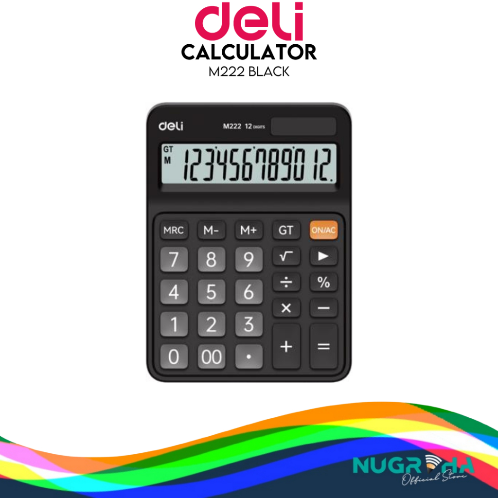

Kalkulator Calculator Simple Meja Deli M222