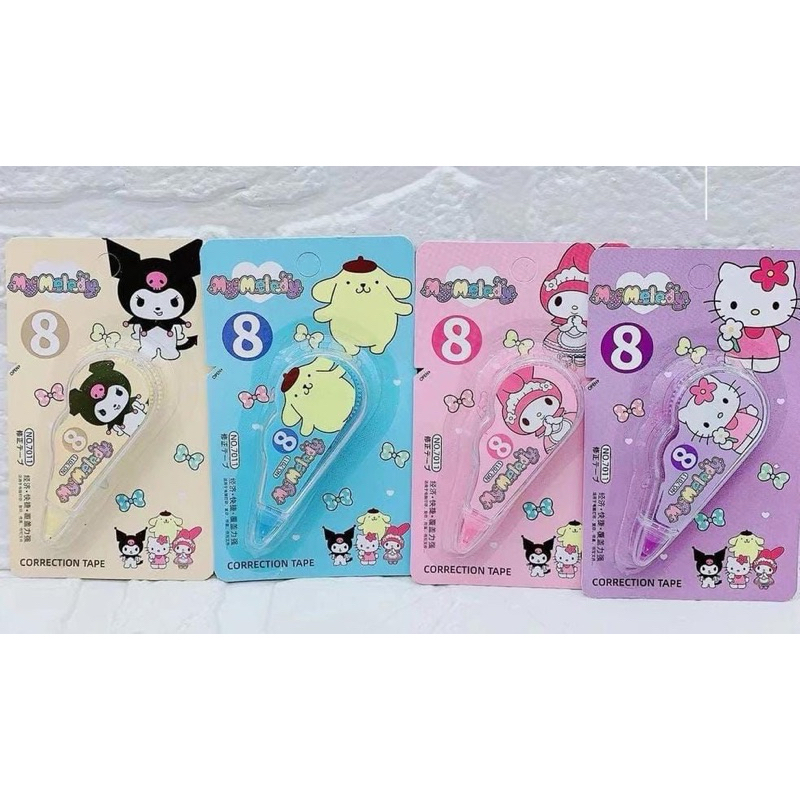 

TIP-EX MOTIF KARTUN LUCU / CORECCTION TAPE MINI MOTIF