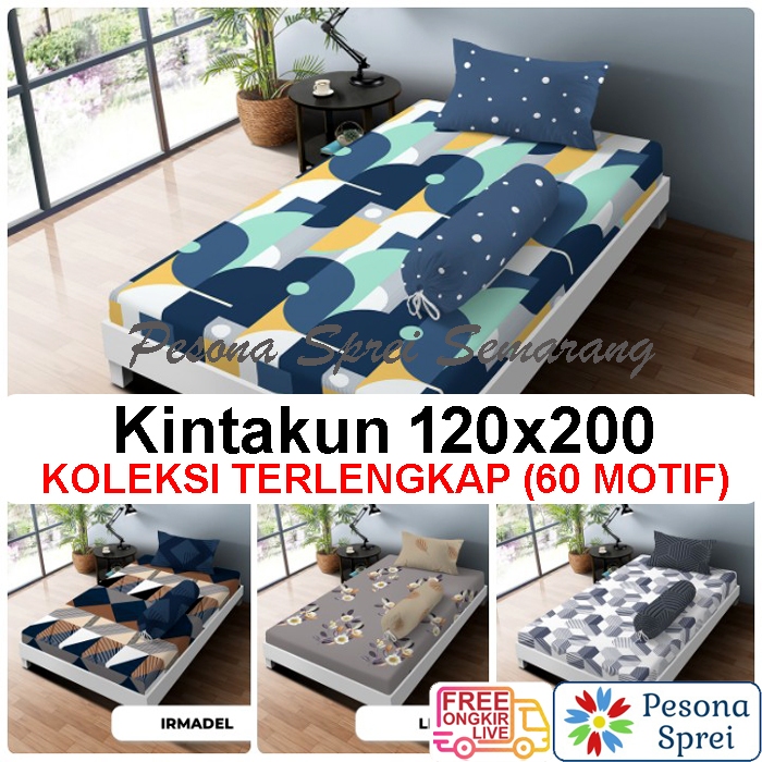 SPREI KINTAKUN 120x200 LITE / SPREI KINTAKUN SINGLE 120x200 / KINTAKUN DELUXE 120x200