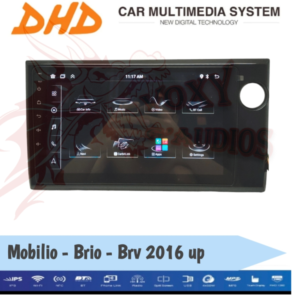 Head Unit Android DHD Brio Brv Mobilio 2016 up 9 inch Plug & Play