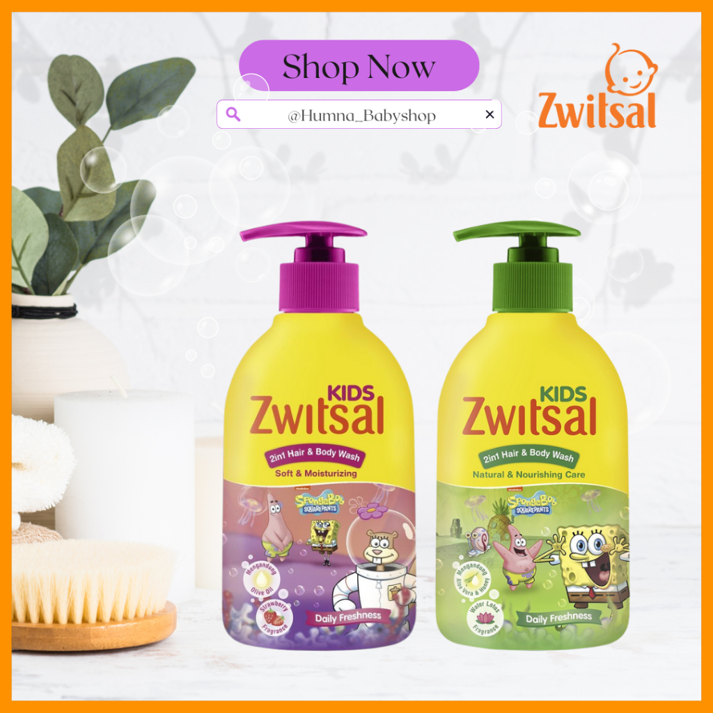 Zwitsal Kids 2in1 Hair and Body Wash