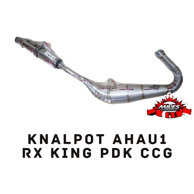 Knalpot Ahau1 RX King PDK Ccg