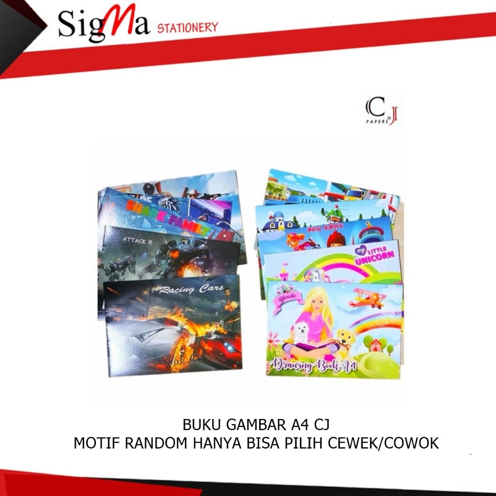 

Buku Gambar A4 Fancy Murah Karakter