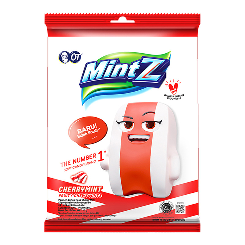 

MintZ Permen Chewy Cherrymint 99 g