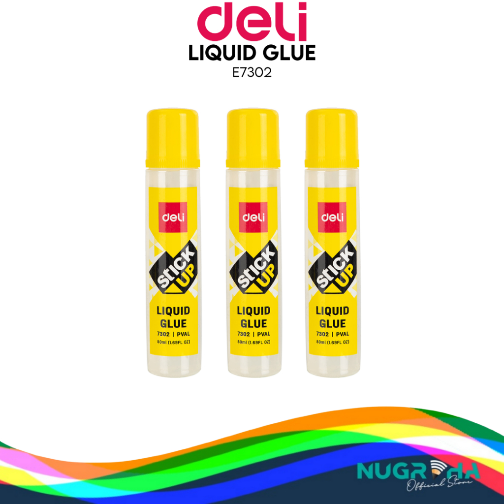 

Lem Cair Liquid Glue 50ML PVAL 7302 Deli