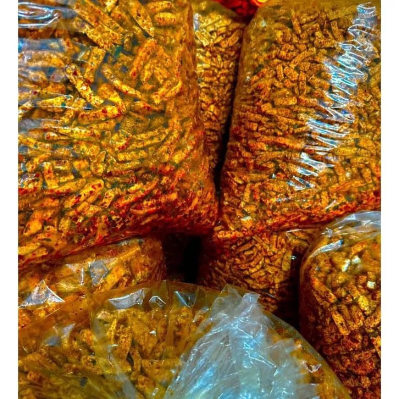 

RiDn BASRENG SULTAN 1KG / BASRENG DAUN JERUK SNACK LADA BANDUNG