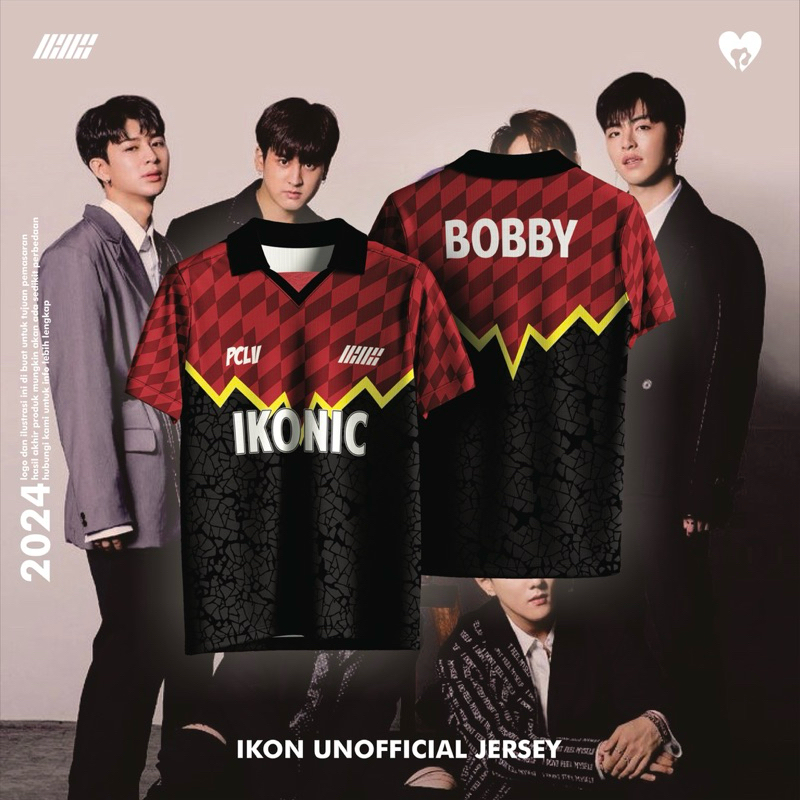 JERSEY IKON // JERSEY KPOP // IKON TSHIRT // KAOS IKONIC (Pre Order) - @preciouslove.co