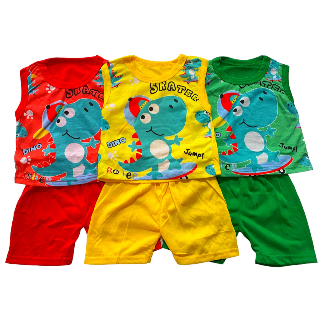 baju setelan  DEDINA BABY 1th singlet