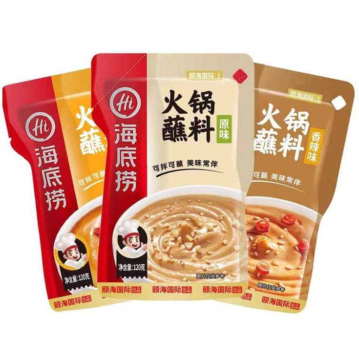 

Haidilao Hotpot Dipping Sauce 120 gr | Sesame Peanut Sauce | Peanut Spicy Sauce | Bumbu Hotpot Instant海底捞火锅蘸料