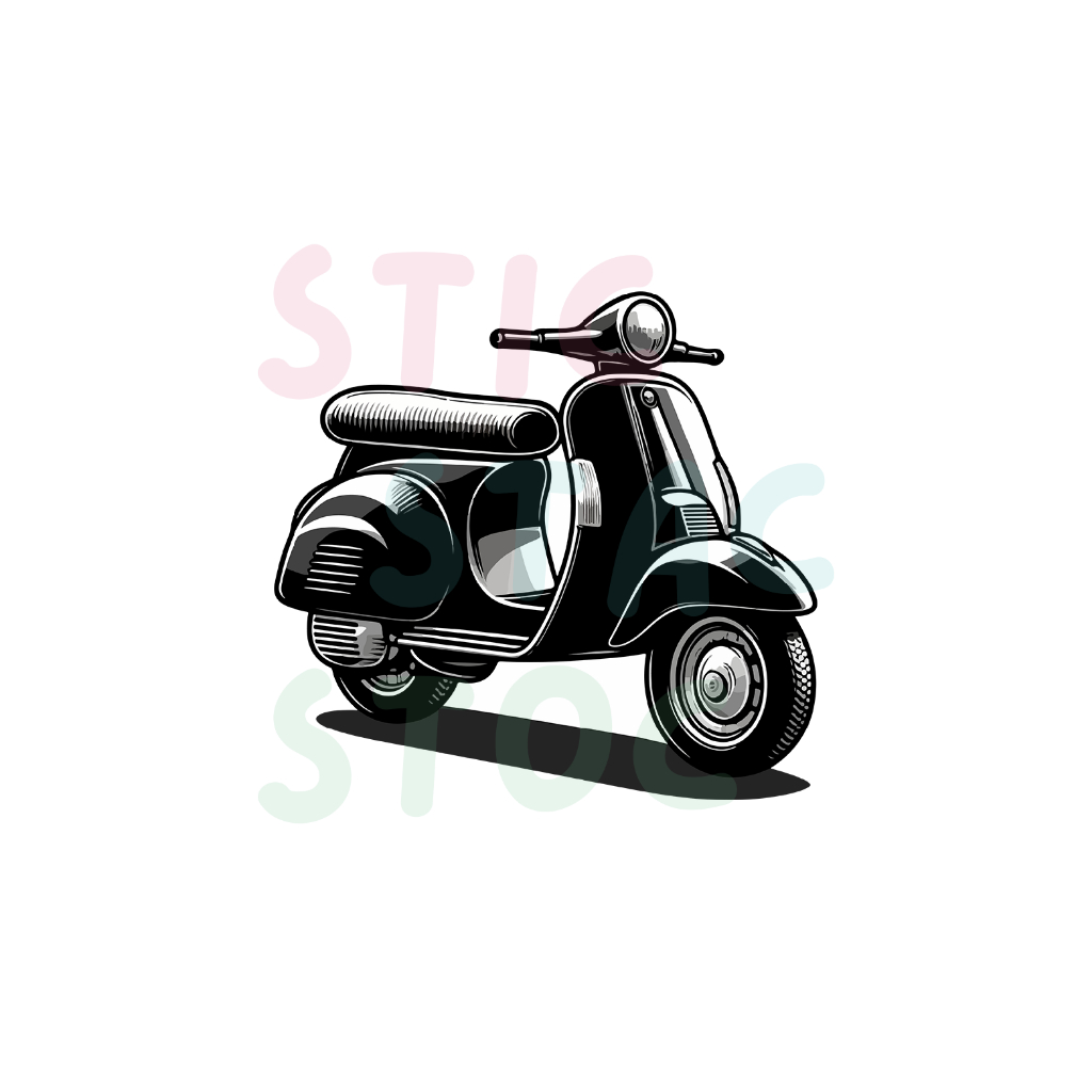 

[VESPA SERIES] Sticker Tempel Aesthetic Laptop, HP, Helm, Tumbler