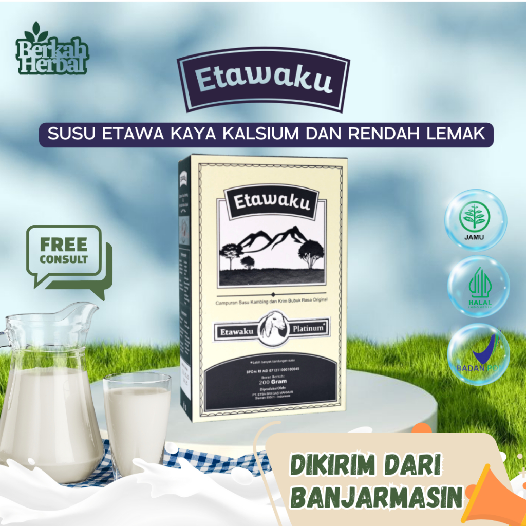 

Etawaku Platinum Susu Kambing Atasi Masalah Pernafasan Banjarmasin