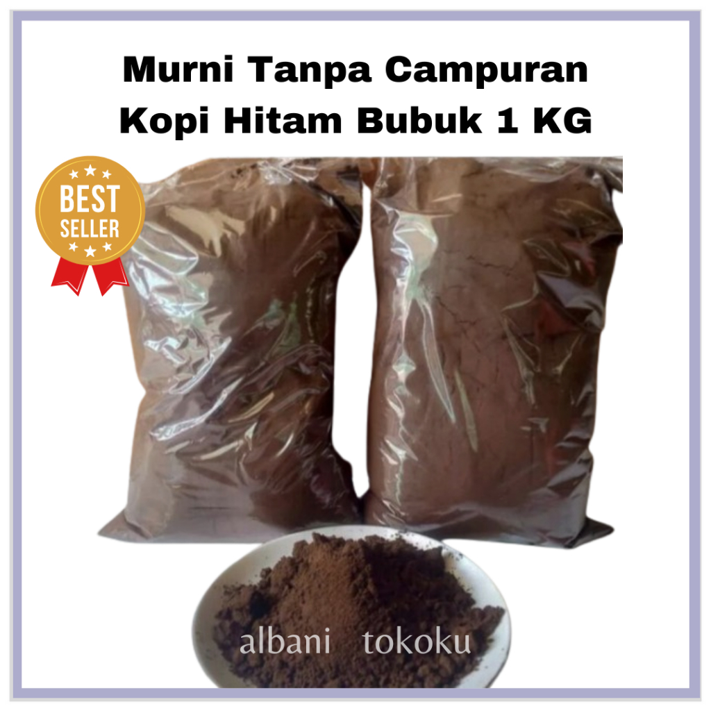 

Kopi Bubuk Tinggal Seduh 1 KG - ASLI Tanpa Campuran - Murni Kopi