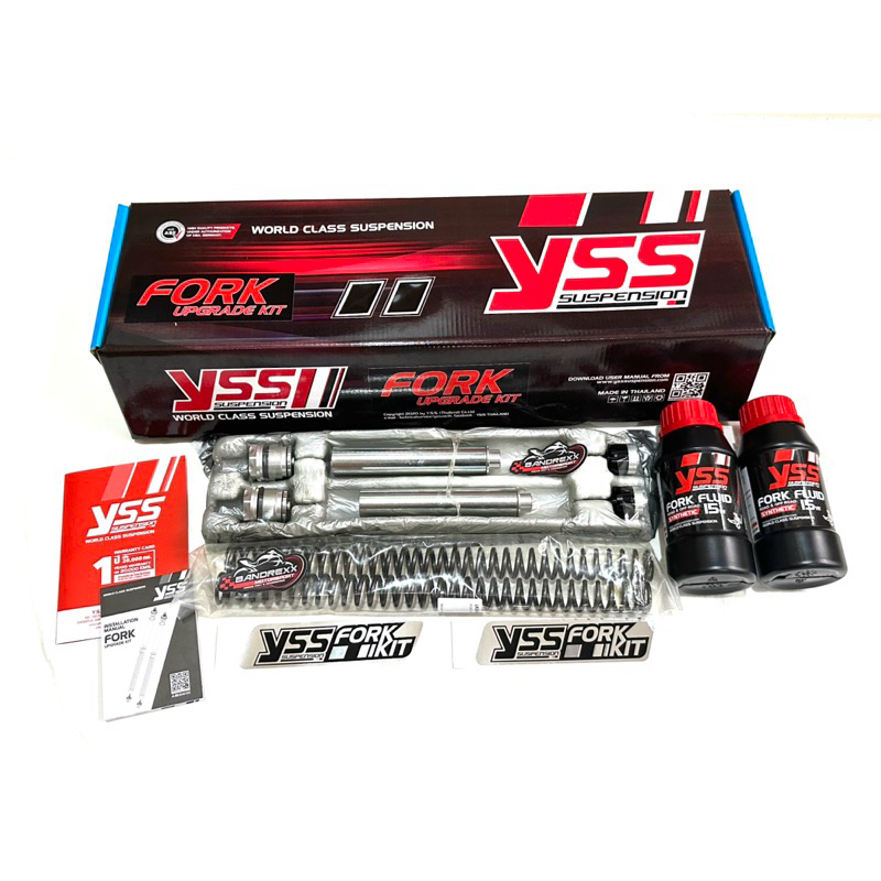 Lowering kit YSS-Fork Upgrade Kit YSS For Yamaha XMAX Connected- XMAX Old.
